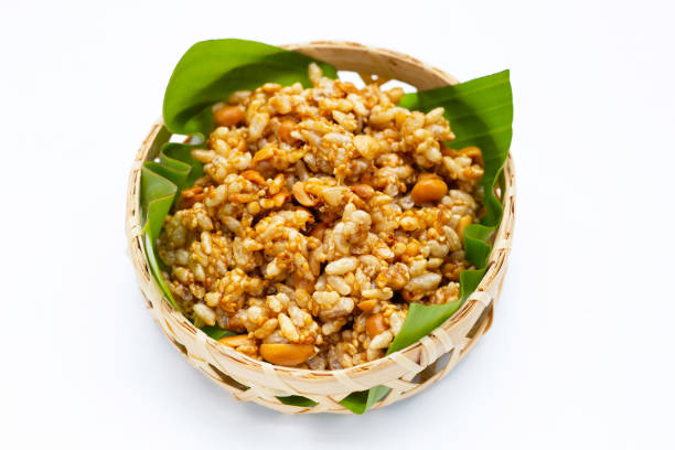 istock Krayasart, Thai crispy rice, peanut and sesame cereal 1440118594