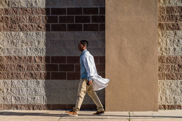 istock doctor walking the streets waiting for call 1440135925