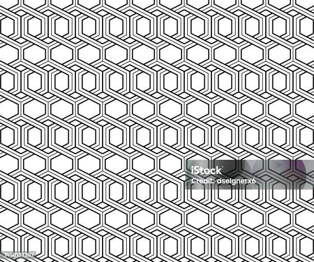 Geometric Line Grid Vector Pattern Stock Illustration - Download Image ...