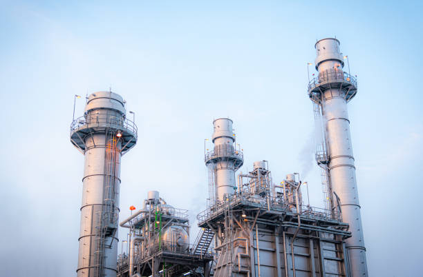 istock Power Plant for Industrial Estate. 1440138363