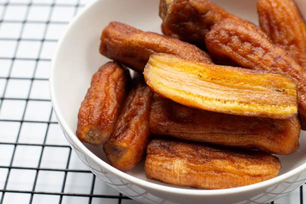 istock Sun dried bananas, Fruit snack 1440139442