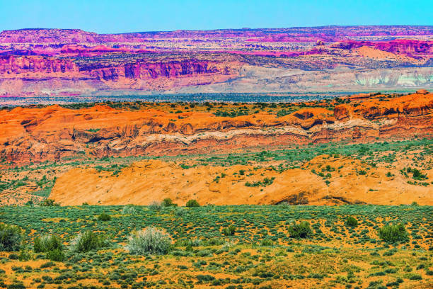 istock Painted Desert Fault Arches National Park Moab Utah 1440144789