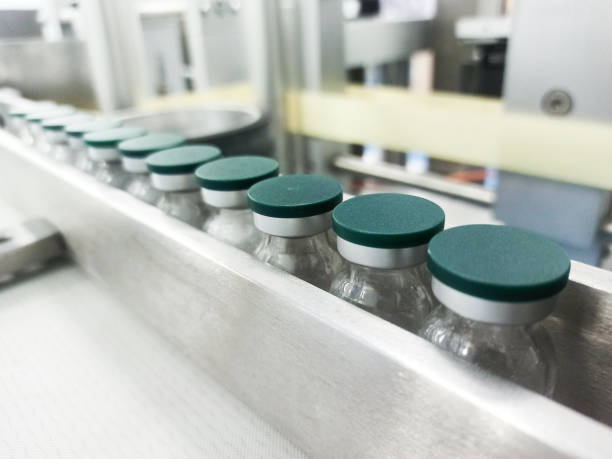 istock Production chain for the pharmaceutical industry 1440147410