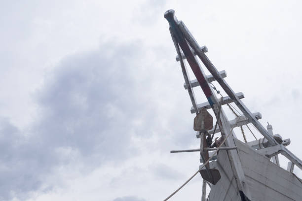 istock fishing boat moored in the harbor 1440148394