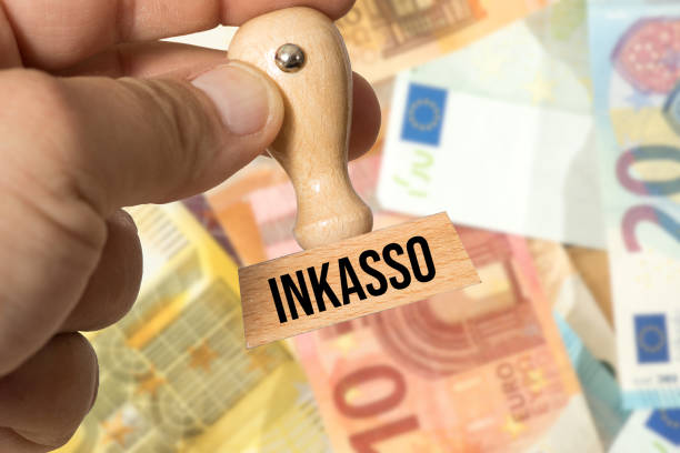 istock Euro banknotes and stamp collection 1440149806