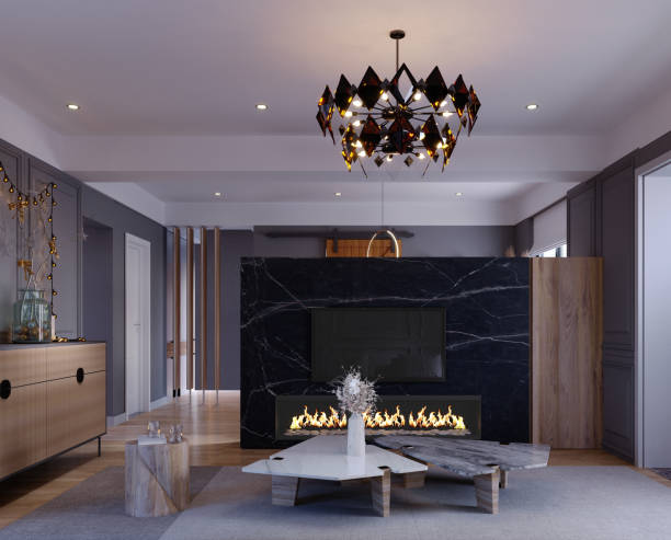 istock 3d rendering,3d illustration, Interior Scene and  Mockup,christmas and newyear interior. 1440180969
