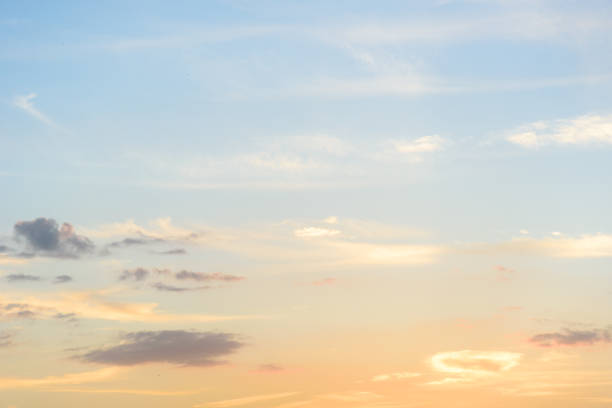 istock Sunset sky and cloud, Beautiful sunny sky 1440181347