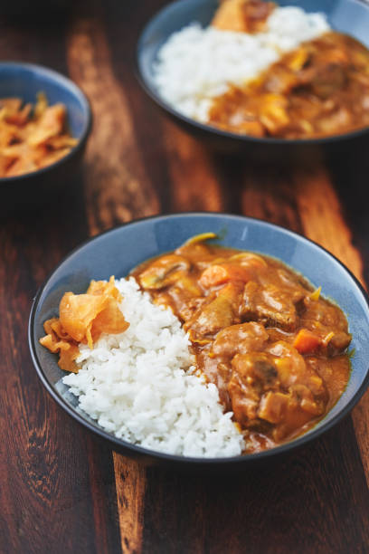 istock Enjoying Japanese Food: Japanese Beef Curry 1440182558