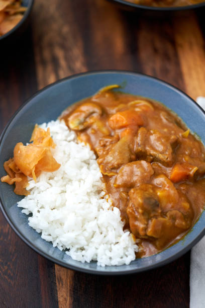 istock Enjoying Japanese Food: Japanese Beef Curry 1440182608