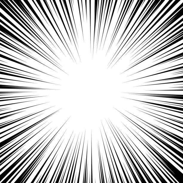 Manga speed frame. Superhero action, explosion background. Radial lines for comics. Manga speed frame. Superhero action, explosion background. Radial lines for comics action anime movies stock illustrations