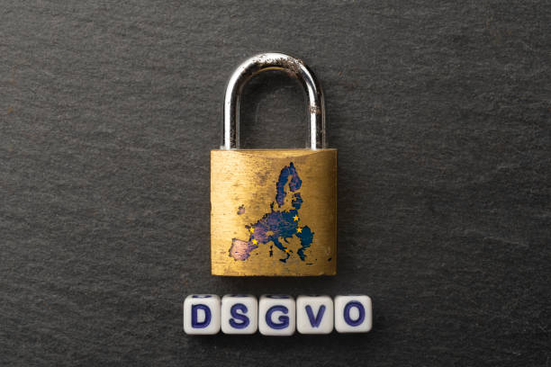 istock DSGVO concept: dice make up the written dsgvo acronym for datenschutzgrundverordnung (general data protection regulation) the European data protection law 1440200086