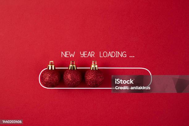 New Year Loading Stock Photo - Download Image Now - Loading, 2024, Downloading