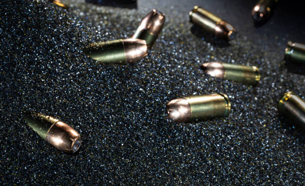 istock Handgun ammo with polishing media 1440205469