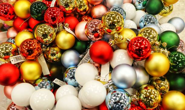 istock Beautiful Christmas balls 1440209635