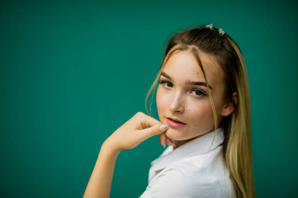fashion portrait, blonde Women,