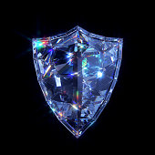 istock Diamond shield 1440222050