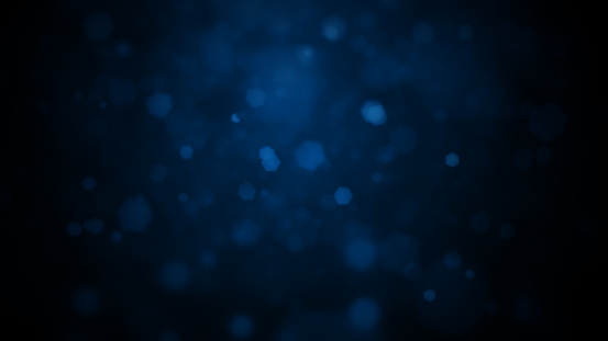 Creative dark blue coloured shiny backgrounds with glow in the centre and shining gems glittering glowing dots all over.  Apt for New Year Day theme backgrounds, elegant and luxurious, posters, gift wrapping paper and backdrops, space or galaxy or cosmos universe related backdrops. There is no people and ample copy space for text.