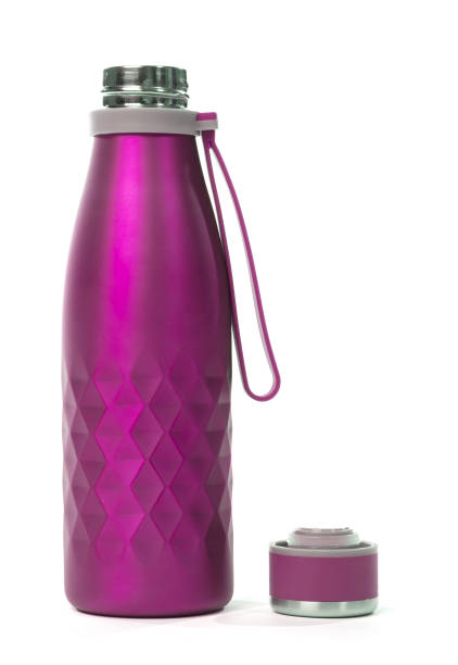 istock Reusable water bottle, isolated on white 1440240518