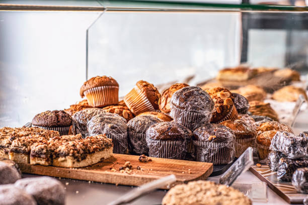 istock Delicious organic, healthy pastries made in Serbian bakery. Selective focus. 1440244030
