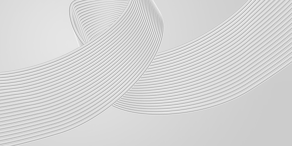 Round Line Texture 3d Renderwhite Curved Lines Technical Texture Texture Background Stock ...