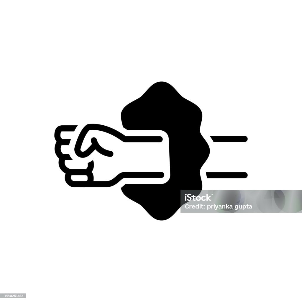 Hand Through Object Through Hand Stock Illustration - Download Image Now - Hand, Icon ...