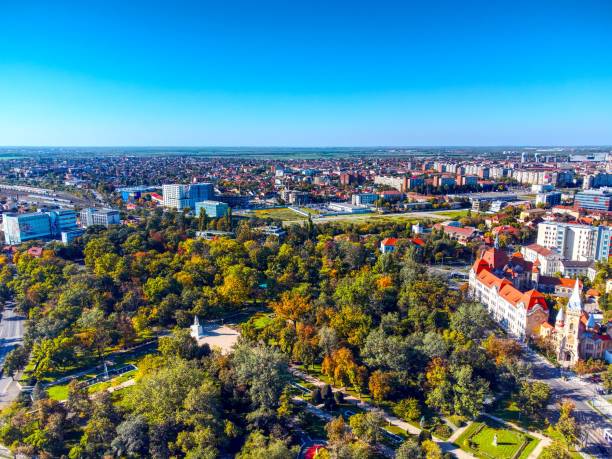 istock Beautiful Anton von Scudier Park in Temisoara 1440262703
