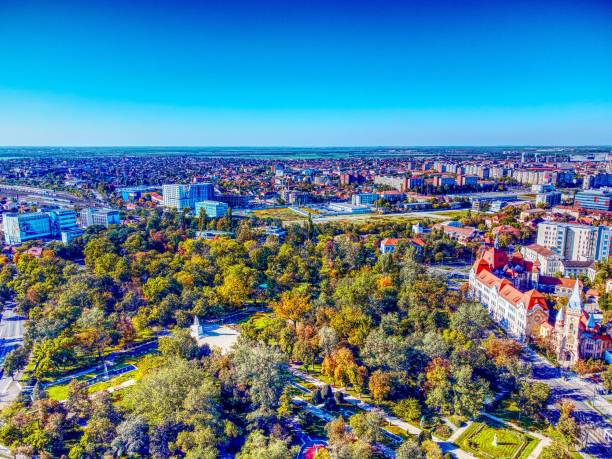 istock Beautiful Anton von Scudier Park in Temisoara 1440262730