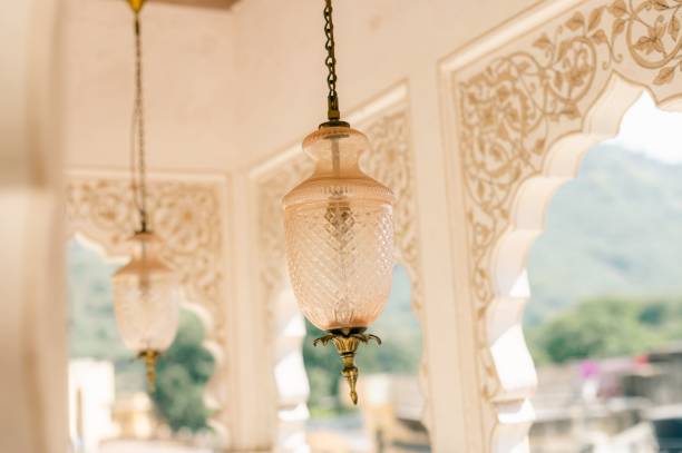 istock Arabian Lamps Turkish Lights Brass Hanging Ceiling Chandelier Interior Architecture 1440264885