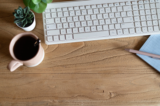 a keyboard at home