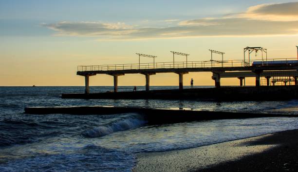 istock A coastal city dock 1440271641