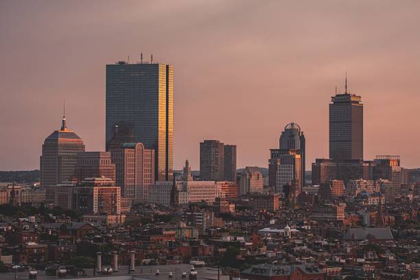 istock Beautiful overhead cityscape shot with a drone 1440272100