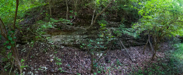 istock Castlewood SP - Lone Wolf Trail Rocky Ledge Panorama 1440274380