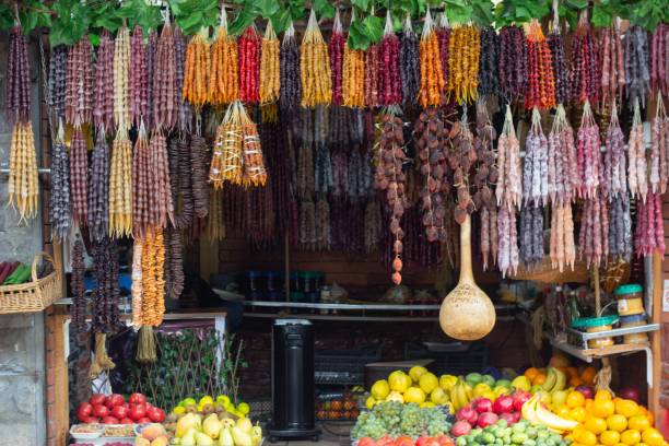 istock Walnut & Fruit market in Tbilisi 1440275049