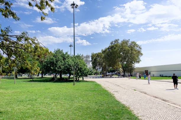 istock Jardim da Torre de Belem in Lisbon 1440277929