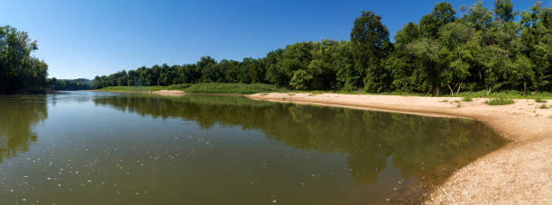Castlewood SP - Meramec River Summer Reflections Panorama