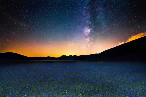 istock Castelluccio di Norcia in the night 1440279034
