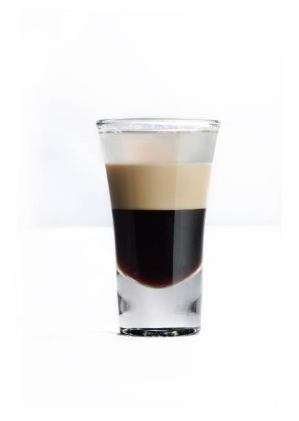 istock Vertical isolated shot of a Bicerin drink - perfect for menu usage 1440281714