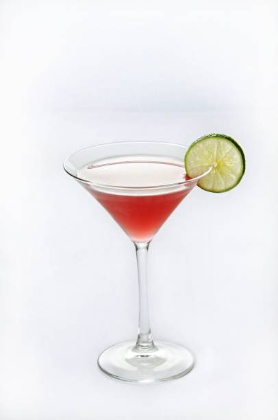 istock Vertical isolated shot of Cosmopolitan cocktail - perfect for menu usage 1440281739