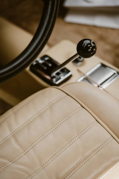 istock Retro car gear shifter 1440285950