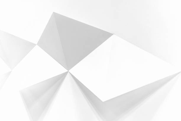istock White background with squares coming out of the wall and creating a 3D effect 1440288734