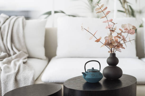istock living room with sofa, coffee table and home decor 1440293035