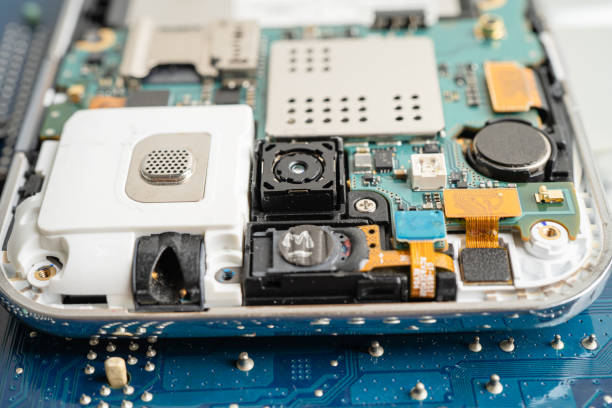 istock Repairing and upgrade mobile phone, electronic, computer hardware and technology concept. 1440302869