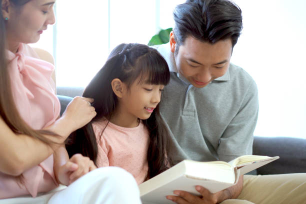 istock Happy family staying together. 1440306174