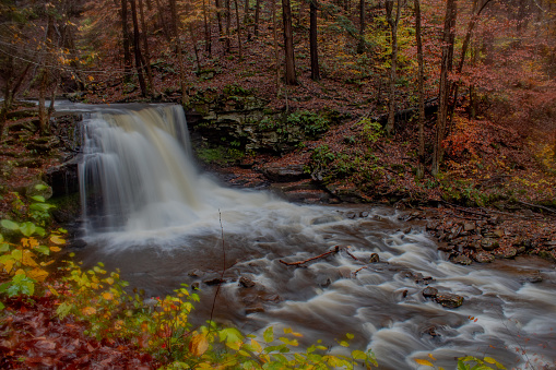 Waterfall in the Pennsylvania Game Lands