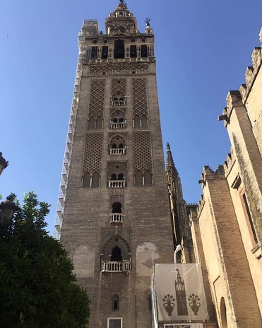La Giralda, Bell tower of Seville Cathedral, Seville (Spain)