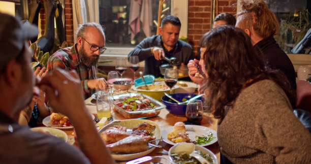 istock Dinner Party in Loft Apartment 1440328284
