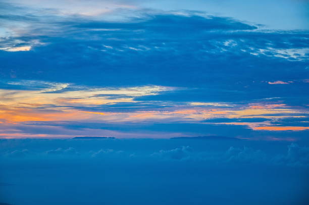 istock Sunset with canary islands, view from Teide volcano 1440330515