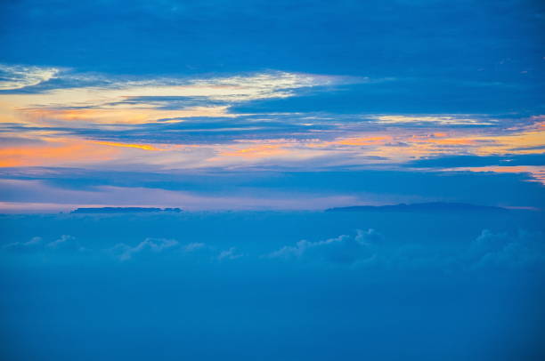 istock Sunset with canary islands, view from Teide volcano 1440330518