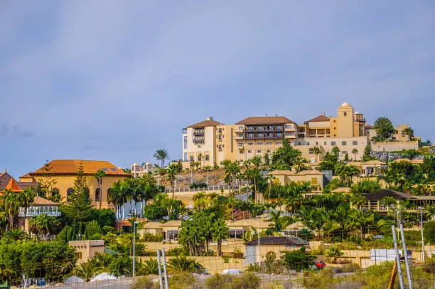 Photo of Popular canarian resort Playa de Las Americas in Tenerife, Canar