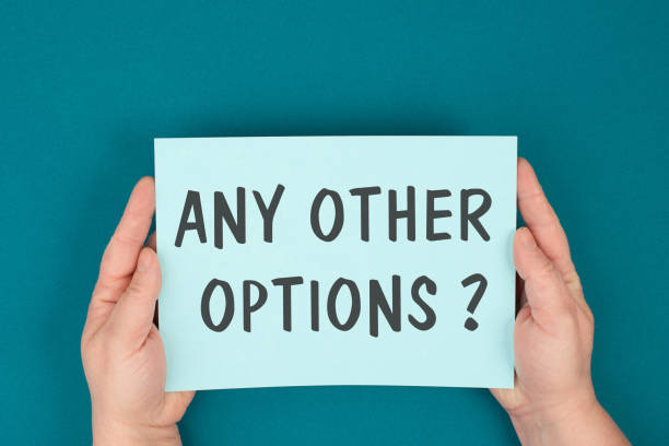 istock Any other options, education, business and coaching concept, finding a solution, taking an opportunity 1440340242